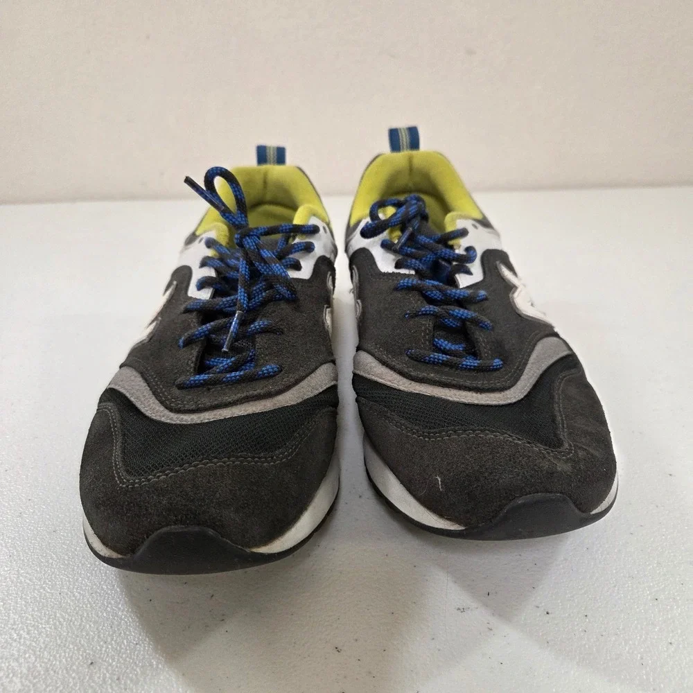 New Balance 997H Cordura Black Grey Yellow Blue‎ Sneakers MS997HJA Mens 14